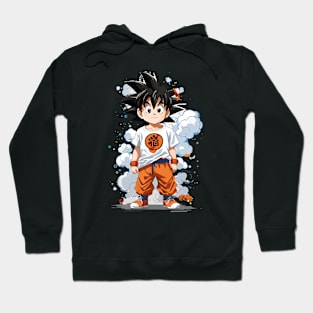 Cute Cartoon Dog Goku, Anime Character Hoodie